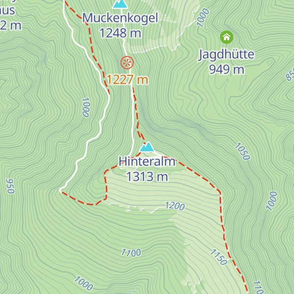 Map of Hinteralm