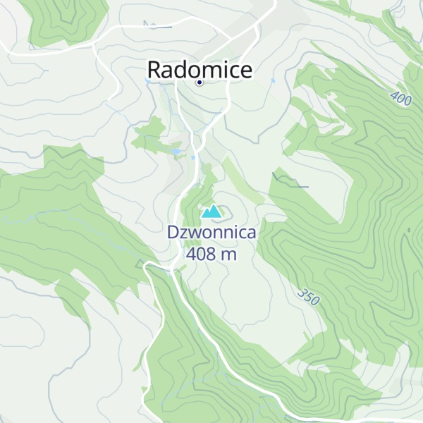 Map of Dzwonnica