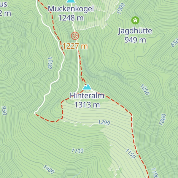 Map of Traisner Hütte