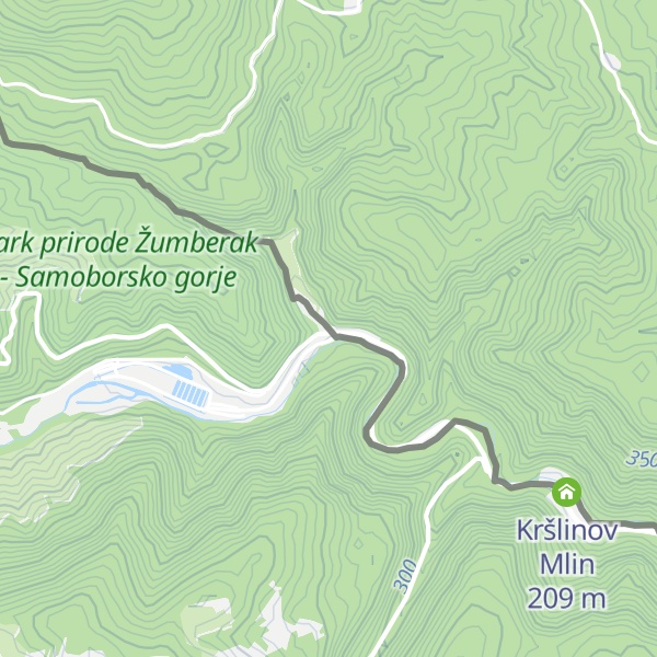 Map of Gostiona Gabrovica