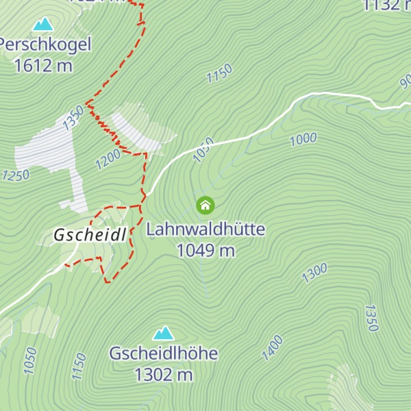 Map of Lahnwaldhütte