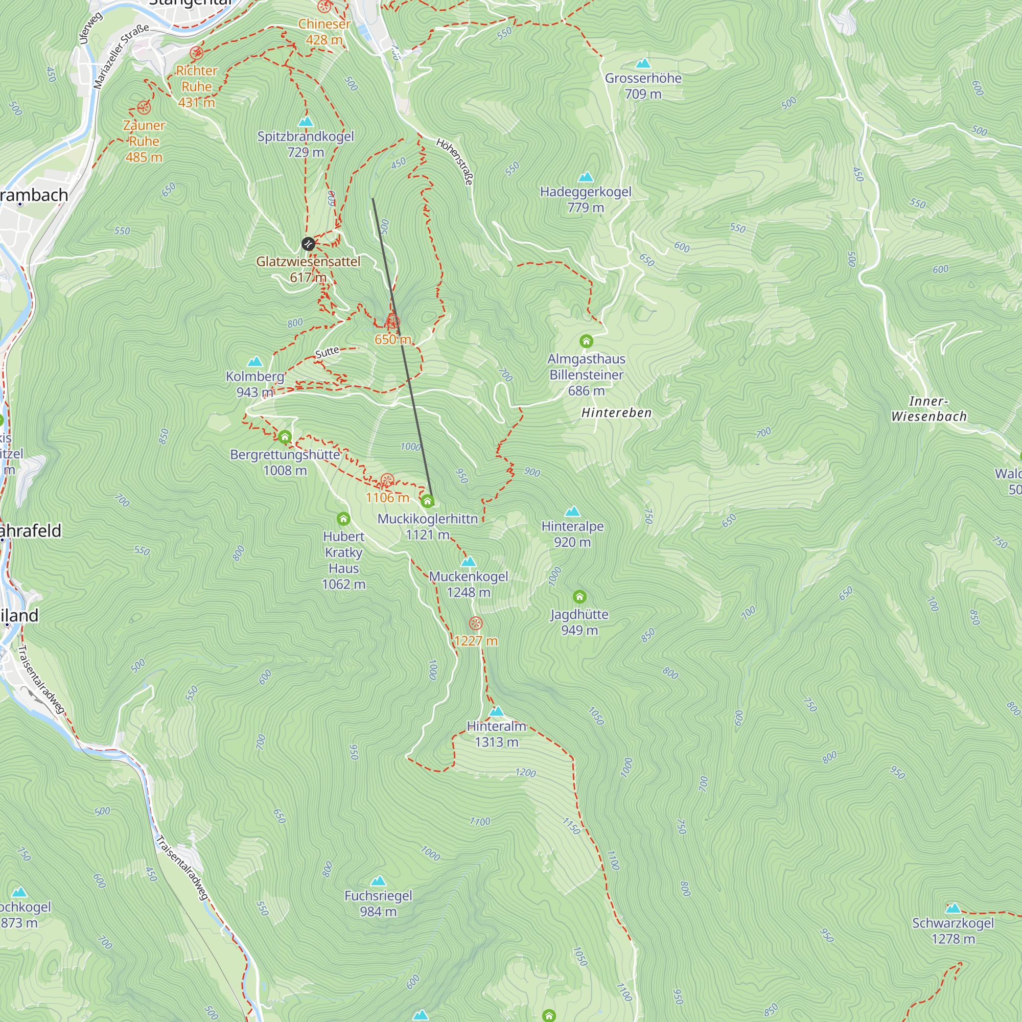 Pichler Hütte im Mostviertel map