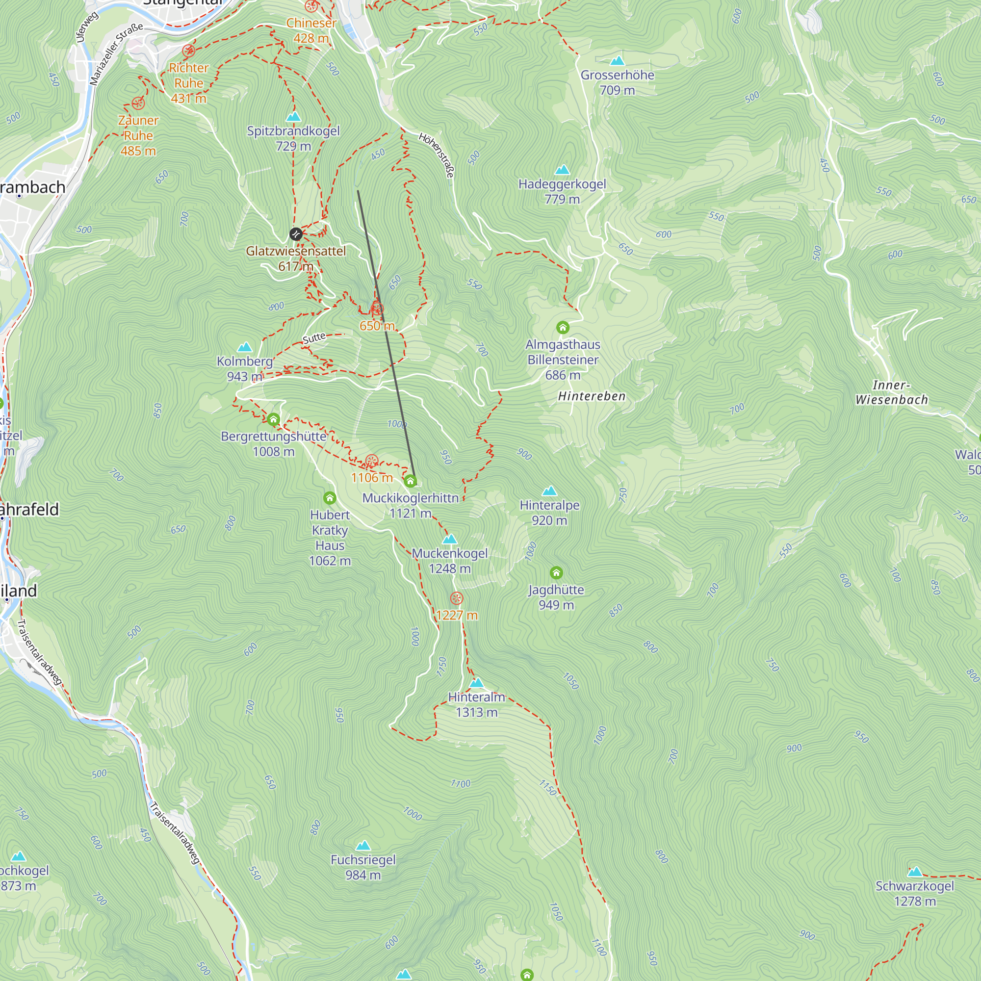 Pichler Hütte im Mostviertel map