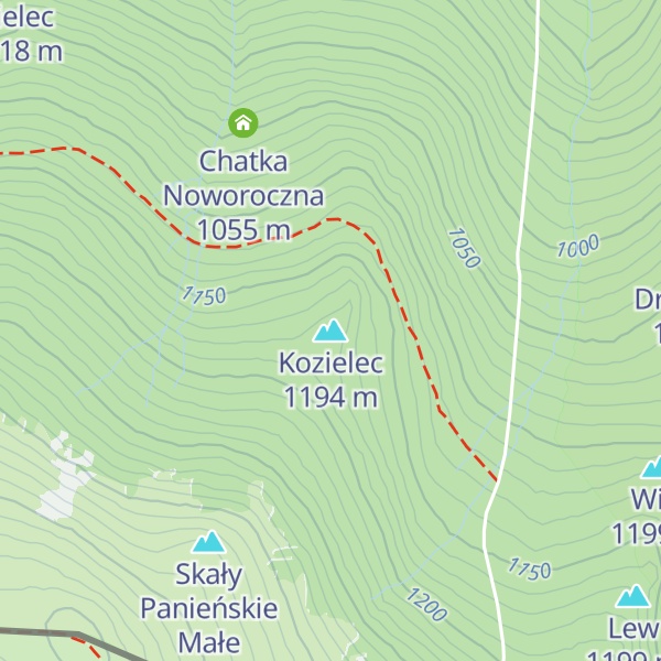 Map of Kozielec