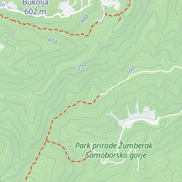 Map of Mali Lovnik