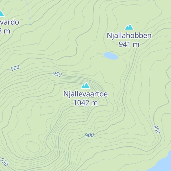 Map of Njallevaartoe