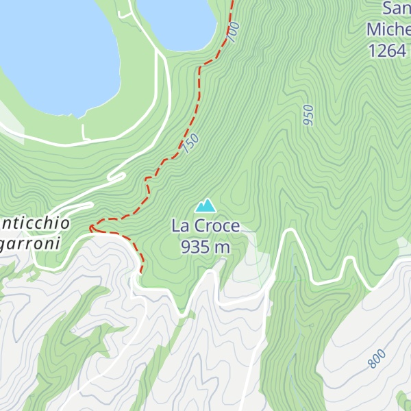 Map of La Croce