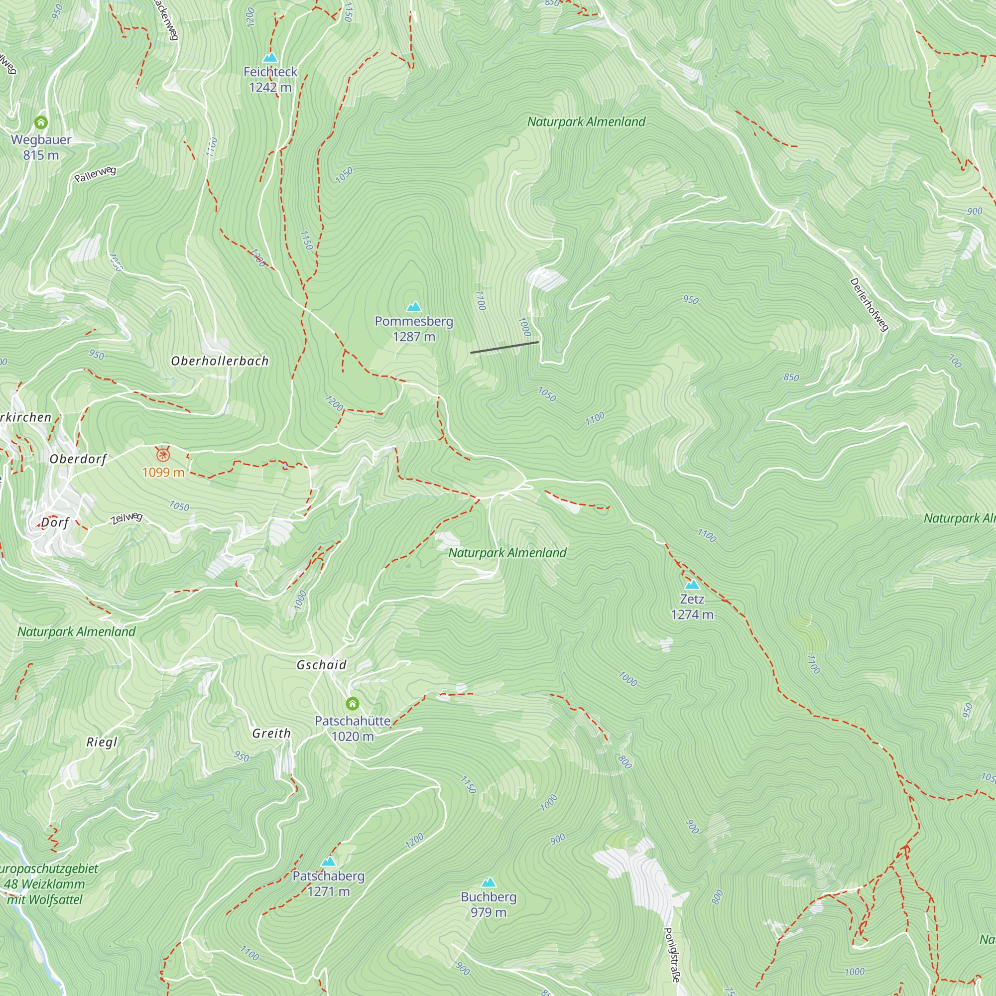 Schutzhütte Eibisberg map