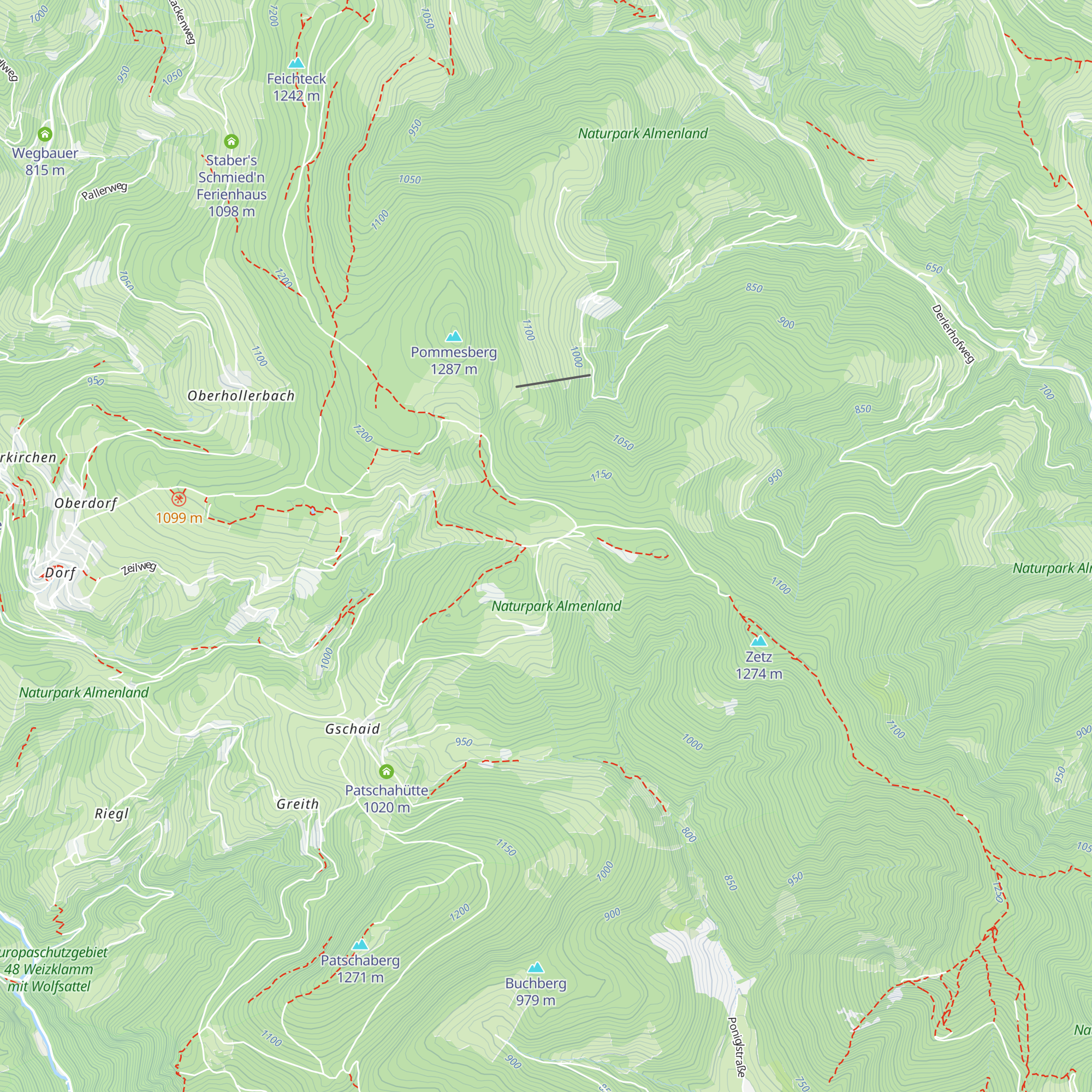 Schutzhütte Eibisberg map