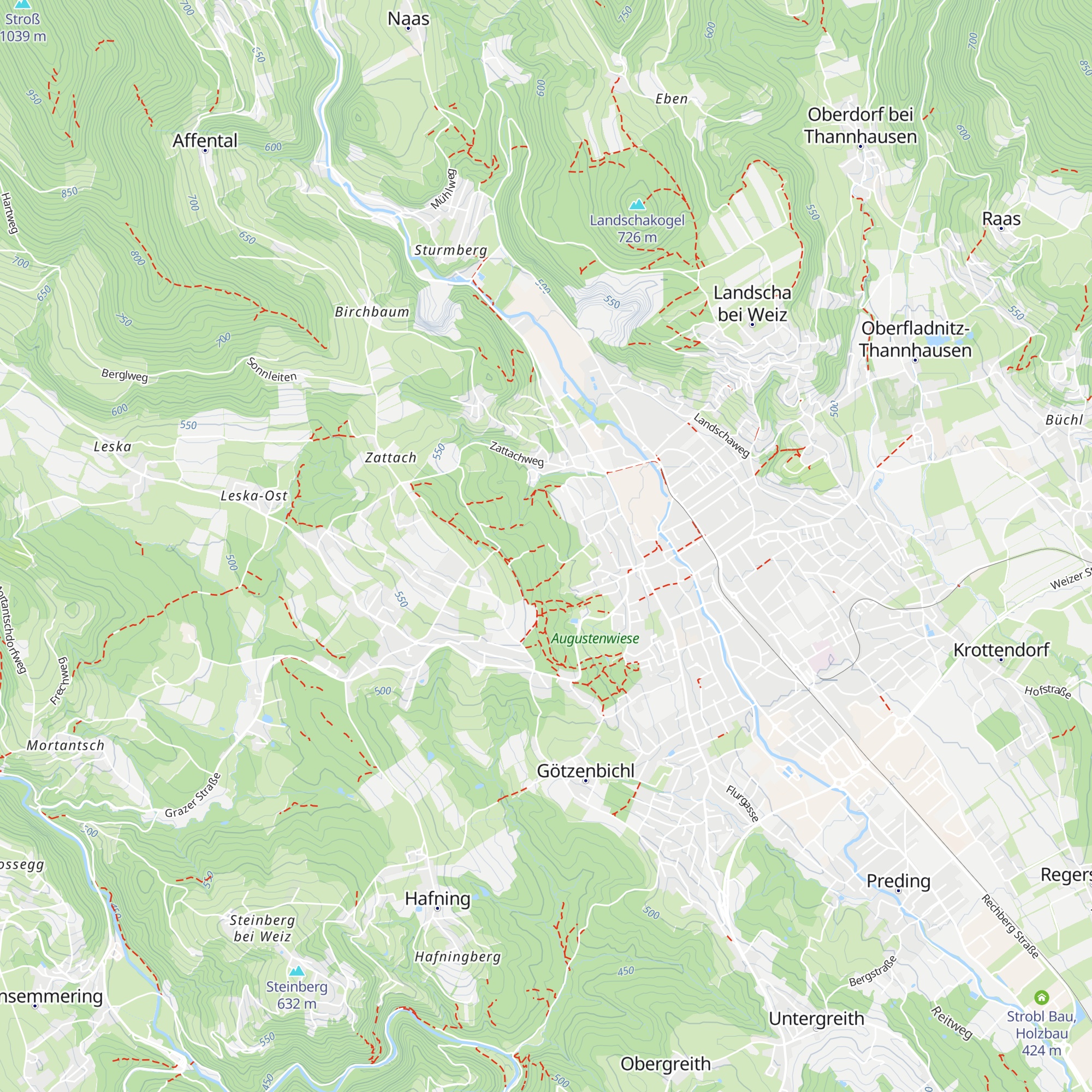 Waldkindergarten map