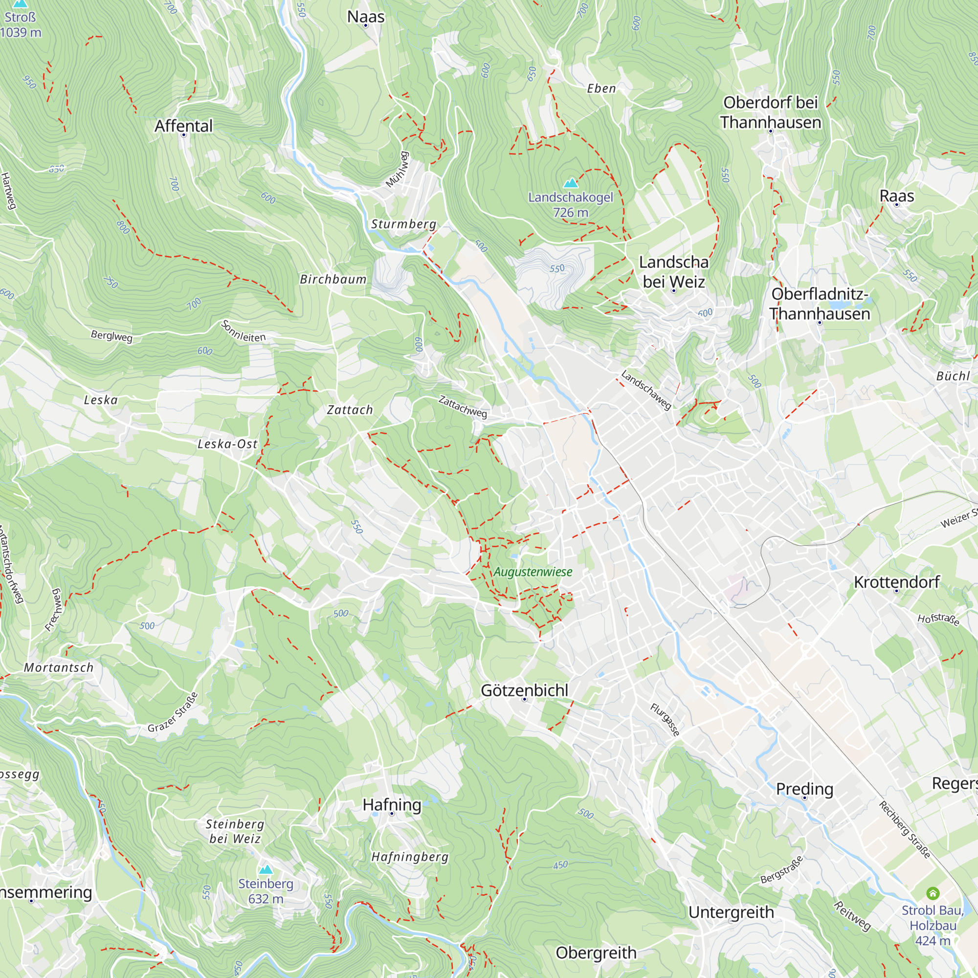 Waldkindergarten map
