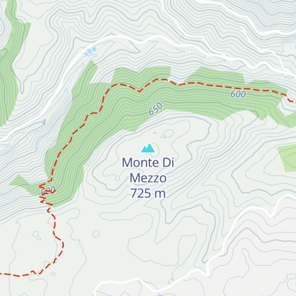 Map of Monte Di Mezzo