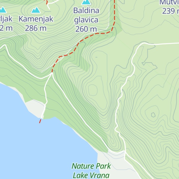 Map of Osridak