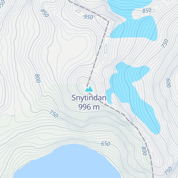 Map of Snytindan