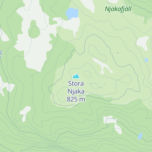 Map of Stora Njaka