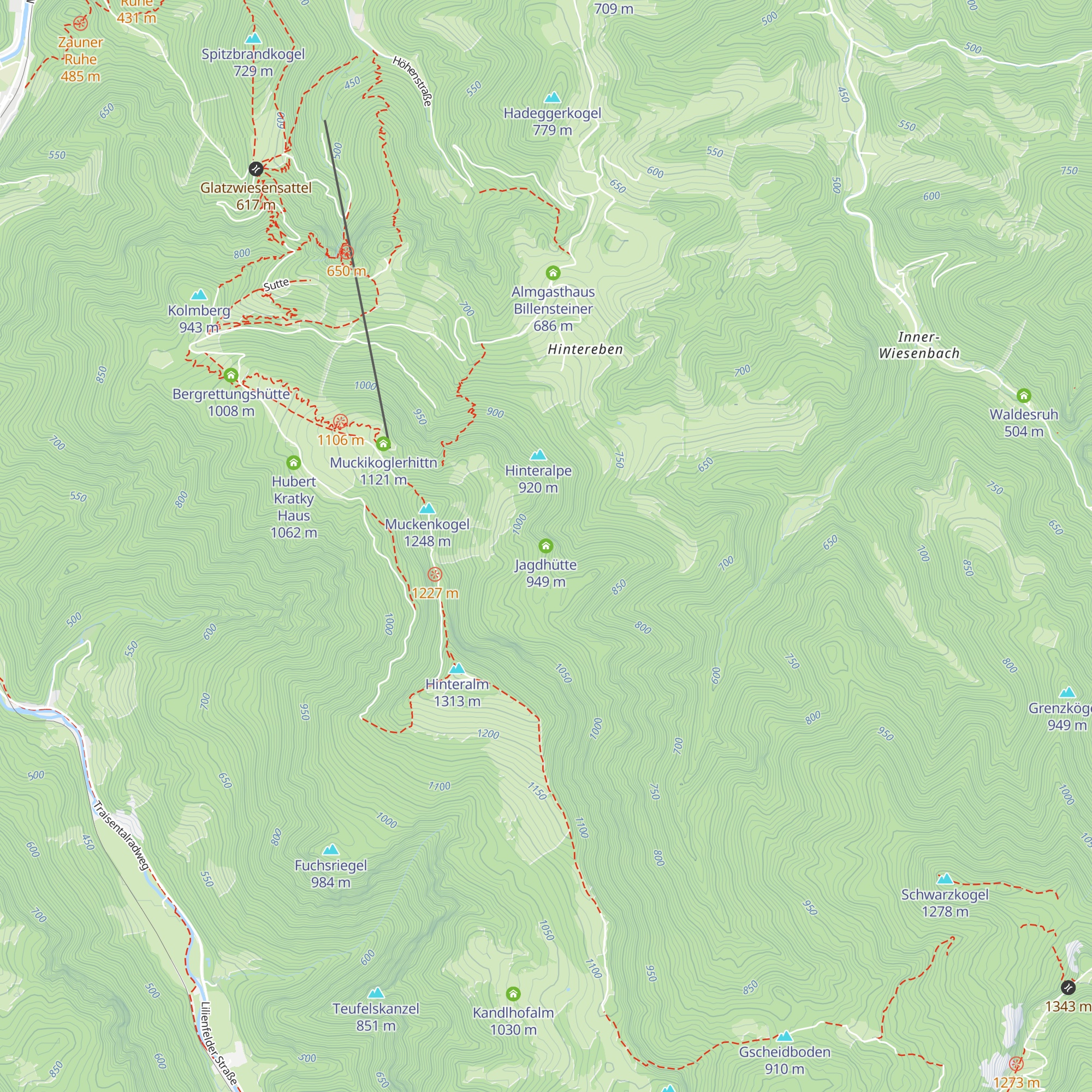 Jagdhütte map