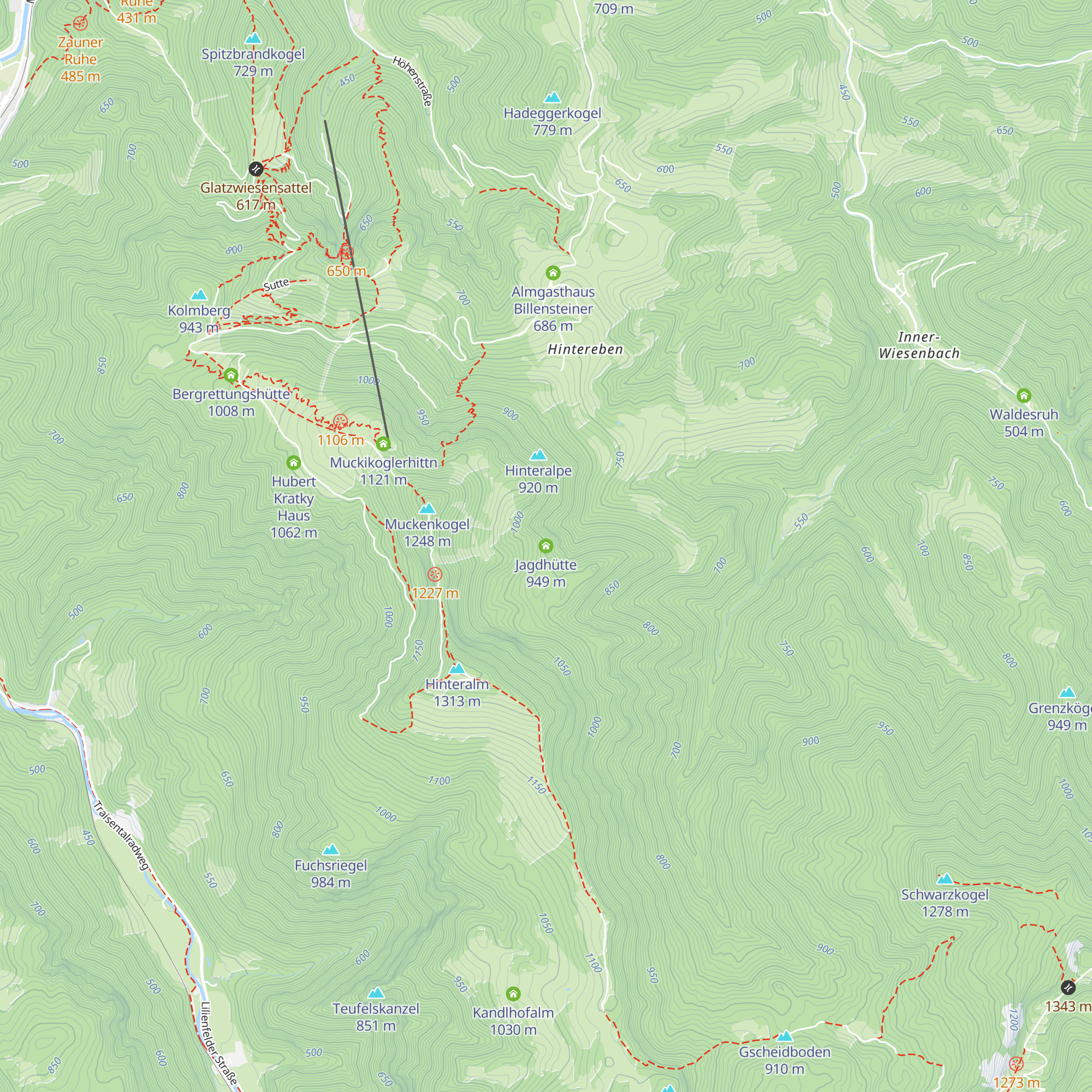 Jagdhütte map
