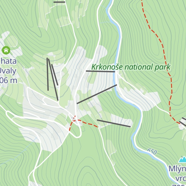 Map of Chata Opavia