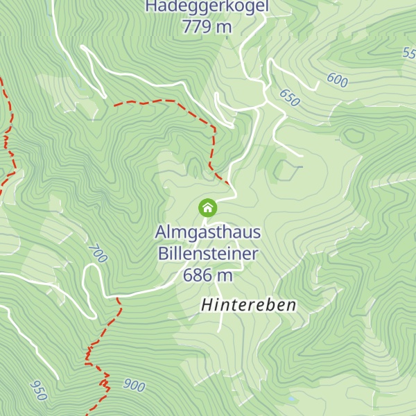 Map of Almgasthaus Billensteiner
