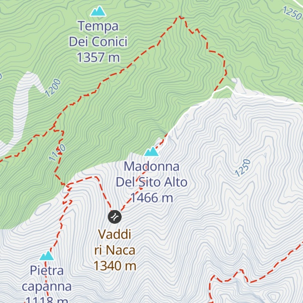 Map of Madonna Del Sito Alto
