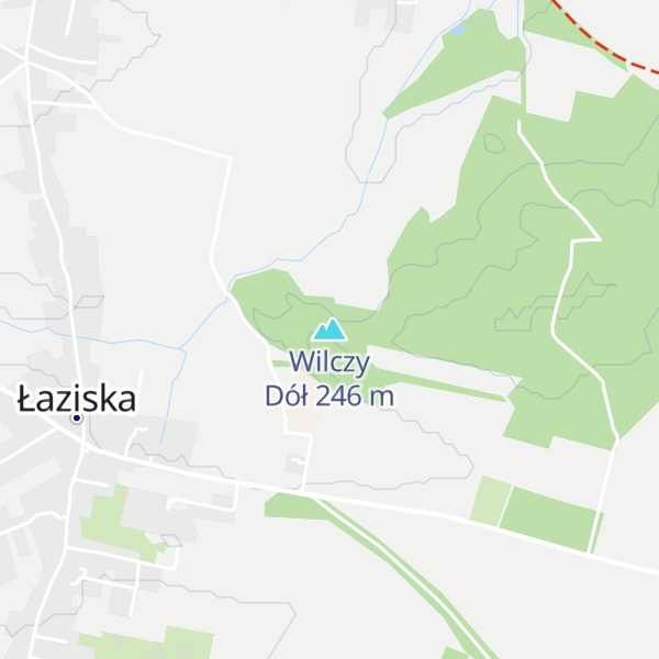 Map of Wilczy Dół