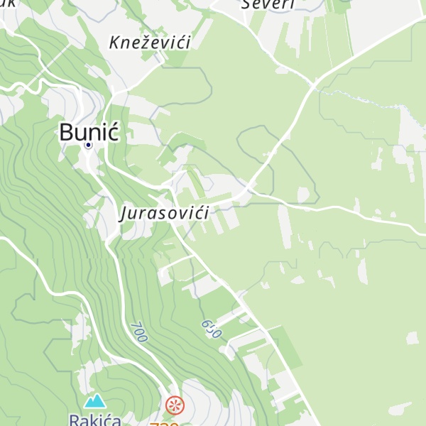 Map of Hostel Mirna dolina