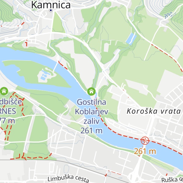 Map of Gostilna Koblarjev zaliv