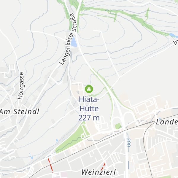Map of Hiata-Hütte