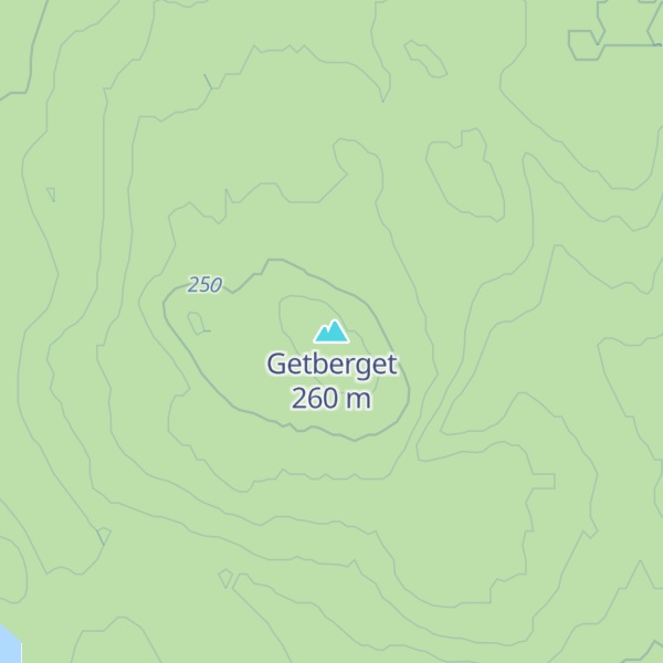 Map of Getberget