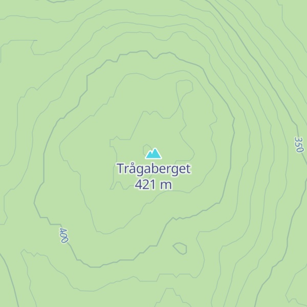 Map of Trågaberget