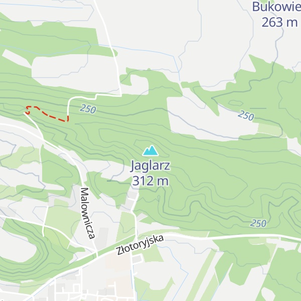 Map of Jaglarz