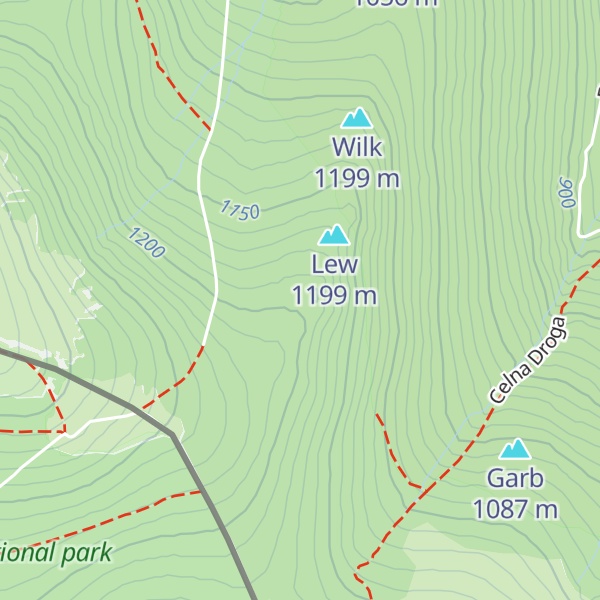 Map of Wisząca