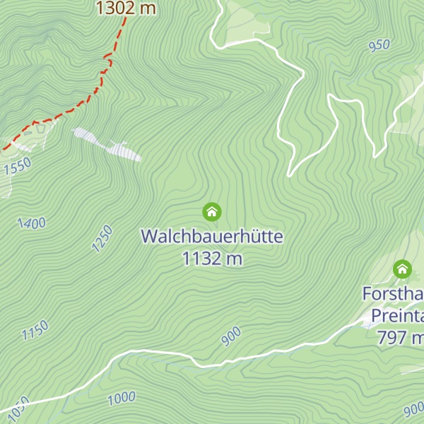Map of Walchbauerhütte