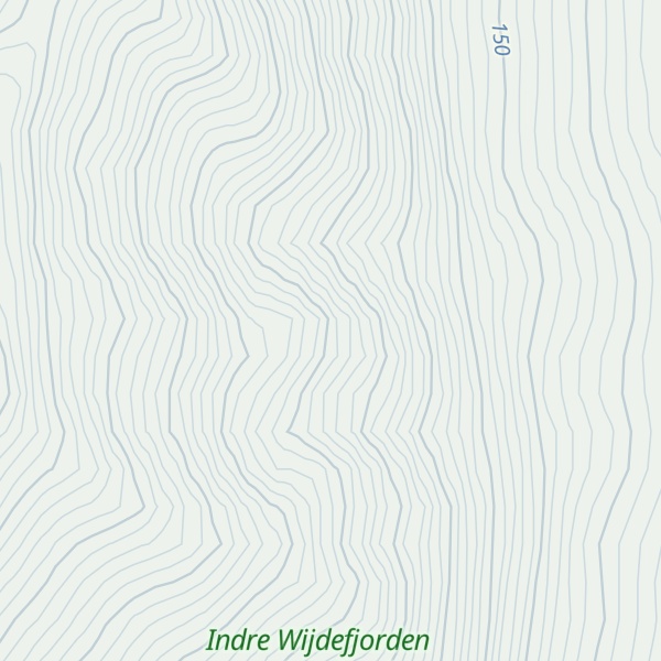 Map of Ove Dahlfjellet