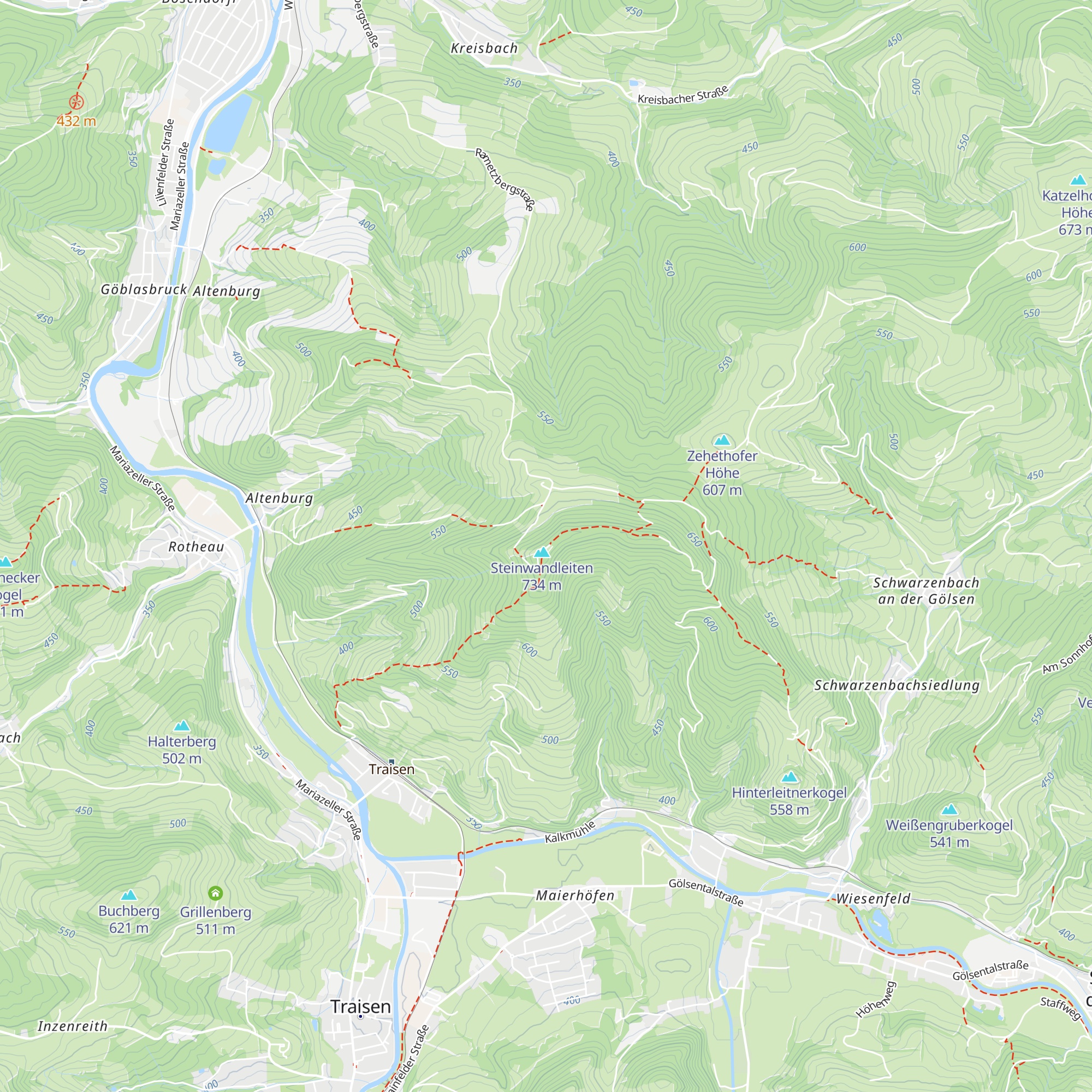 Stockerhütte map