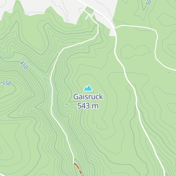 Map of Gaisruck