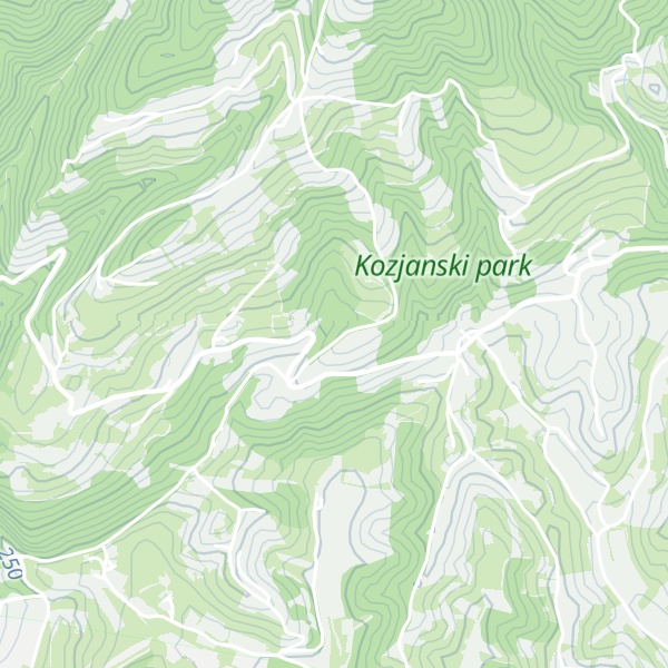 Map of Artiček