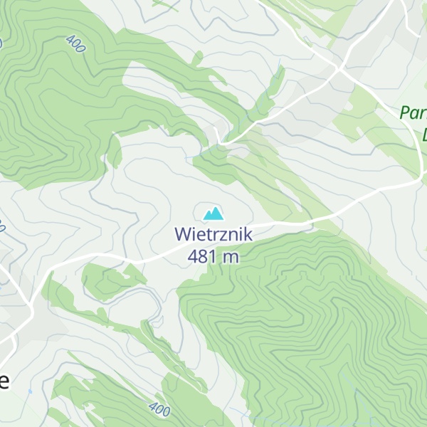 Map of Wietrznik