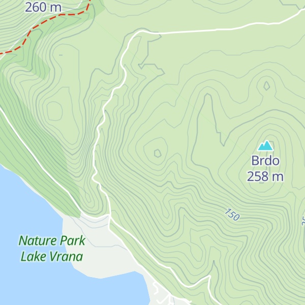 Map of Prisoje
