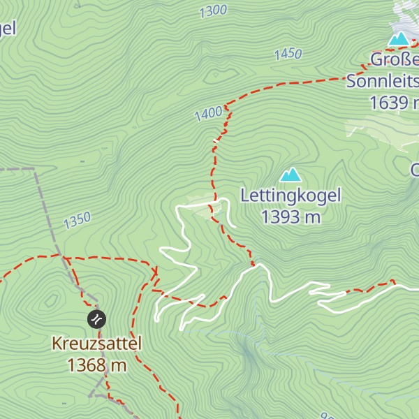 Map of Amaiswieshütte