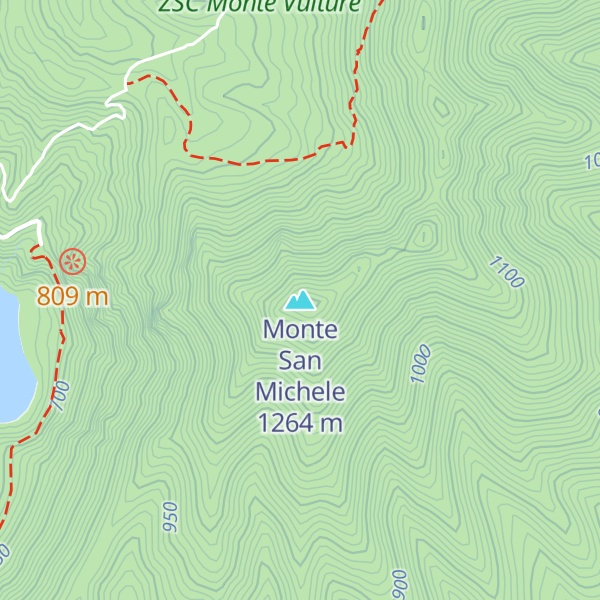 Map of Monte San Michele