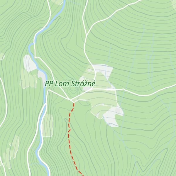 Map of Hříběcí Bouda