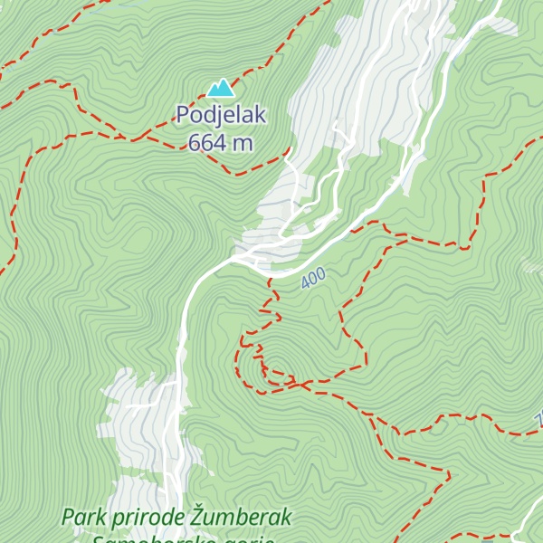Map of Šoićeva kuća