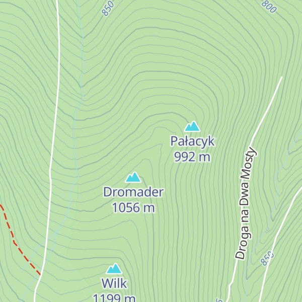 Map of Chatka AKT Towarzystwa Bażynowego