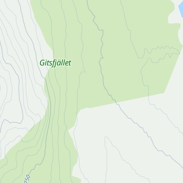 Map of Gittsjöstugan
