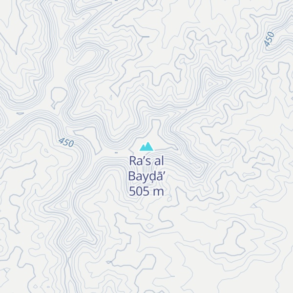 Map of Ra’s al Bayḑā’