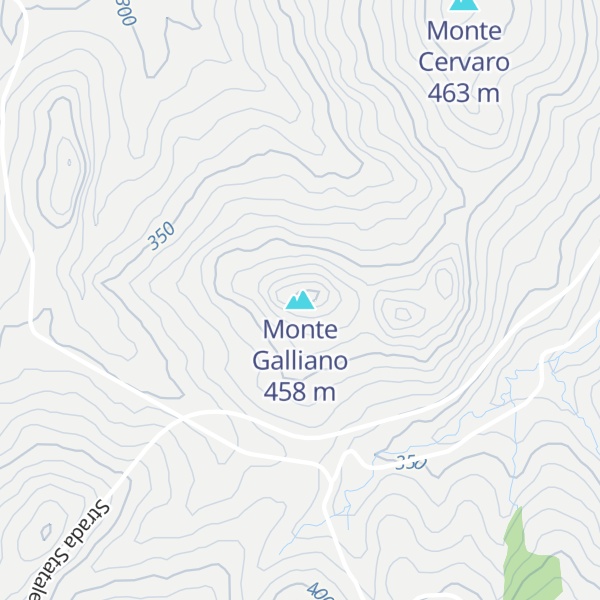 Map of Monte Galliano
