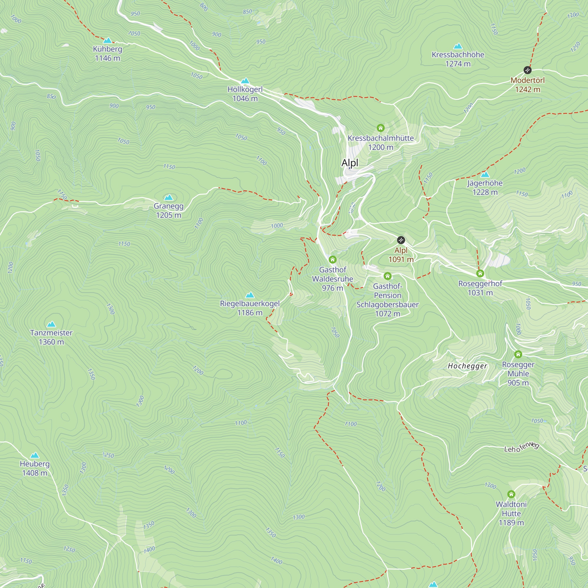 Kasse/Information map