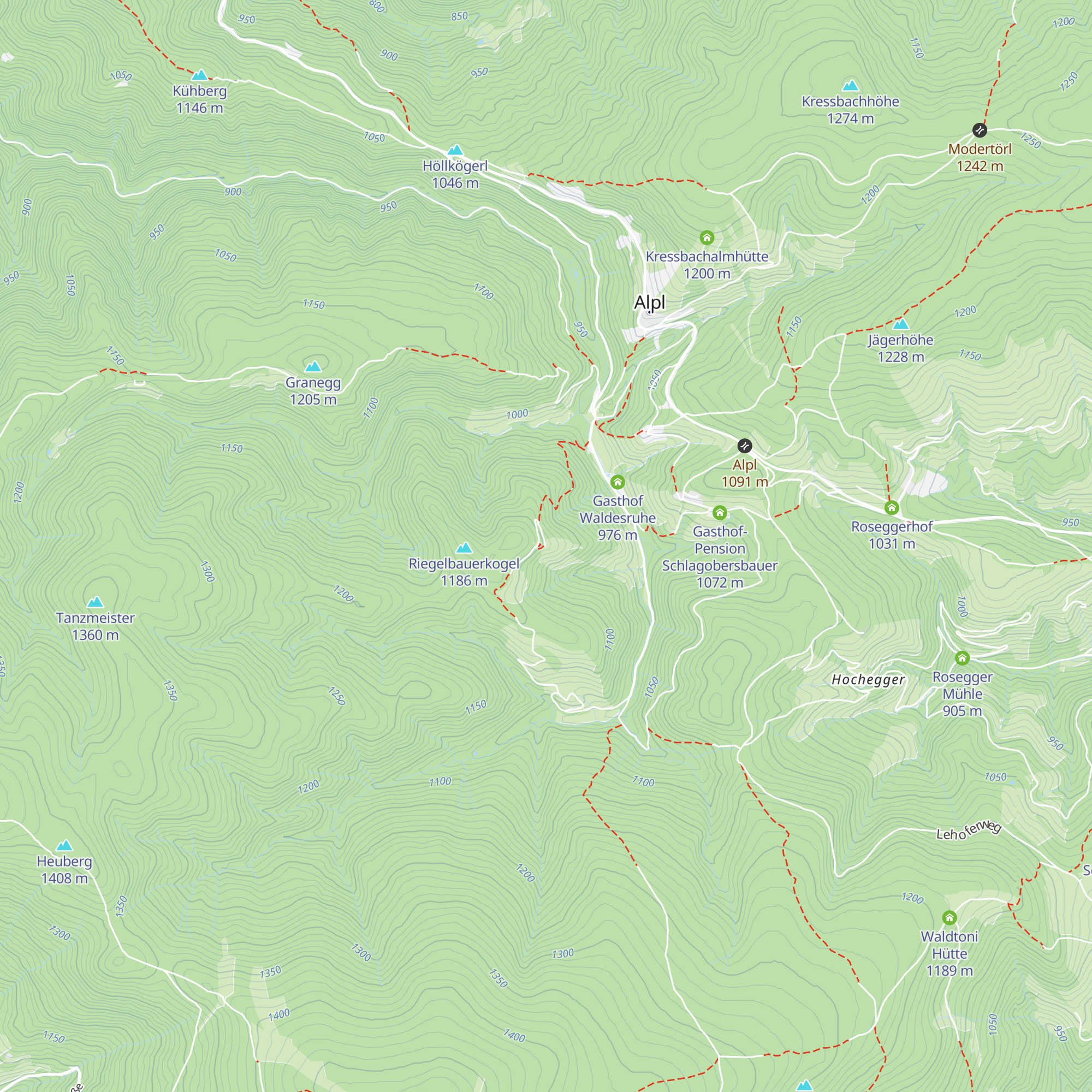 Kasse/Information map