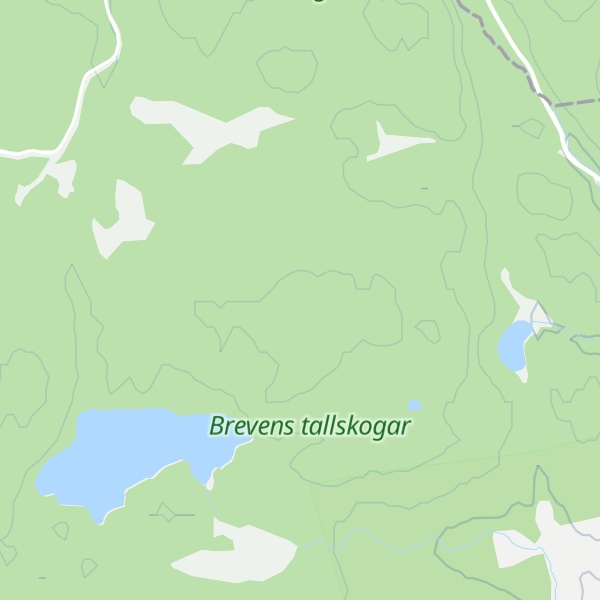 Map of Kvarnstensbergen